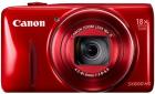 Canon PowerShot SX600 HS 16 MP Digital Camera (Red)