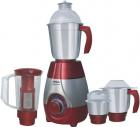 Inalsa Passion Plus 750 Mixer Grinder  (Grey, Red, 4 Jars)