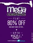 Flat 80% in Mega Clearance
