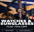 Watches & Sunglasses Flat 70% off