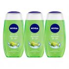 Nivea Lemon and Oil Shower Gel, 250ml (Pack of 3)