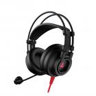 boAt Immortal IM-200 7.1 Channel USB Gaming Headphone with RGB Breathing LEDs & 50mm Drivers(Active Black)