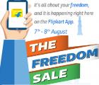 Freedom Sale At Flipkart App on 7th-8th Aug