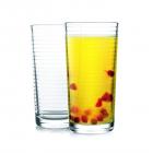Cello Reno Glass Tumbler Set, 260 ml, Set of 2, Transparent