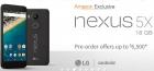 Amazon Exclusive: LG Nexus 5X LG-H791 (16GB) preorder offers upto 6500