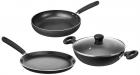 Solimo Non-Stick 3- Piece Kitchen Set (Induction & Gas compatible)