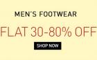 Flat 30+80% off on Men’s Footwear (Puma, Nike, Adidas and more)