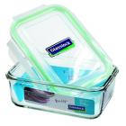 Glass Lock Rectangle Storage Container, 715ml
