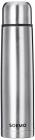 Amazon Brand - Solimo Stainless Steel Insulated Bottle with Flip Lid and Cover, 24 Hours Hot or Cold, 1000ml