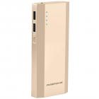 Ambrane P-1111 10000mAH Power Bank (Gold)