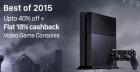 Gaming Consoles, Accessories & Games Extra upto 20% Cashback