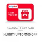 Snapdeal Email Gift Card 5% Off