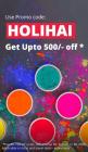 Rs. 100 off on 499 & 500 off on 2999