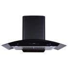 Elica 90 cm 1200 m3/hr Auto Clean Chimney (WD HAC TOUCH BF 90, 2 Baffle Filters, Touch Control, Black)