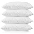 Story@Home Luxurious 4 Piece Microfibre Pillow Set - 16"x 24", White