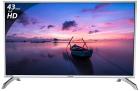 Panasonic 108 cm (43 inches) Viera Shinobi , super bright TH-43E460D Full HD LED TV