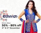 Oh So Ethnic Wear Sale 50%-80% Off