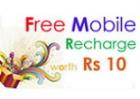 Free Rs 10 Mobile Recharge for Online Sasta Members