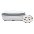 Milton Slimtron Lunch Box, White