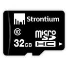 Strontium 32 GB Micro SD Card (Class 10), Black