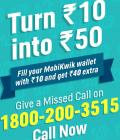 Rs. 40 Cashback on adding Rs. 10 in Wallet