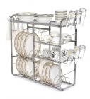 Home Creations 4 Layers Stainless Steel Utensils Rack