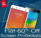 Weekend Sale - Flat 50% Off on Screen Protecters