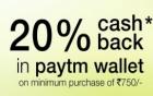 20% cashback on Reliance fresh with Paytm
