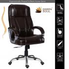 Green Soul Vienna Big & Tall Premium Finish Manager, Boss, Executive Office Chair (Brown)