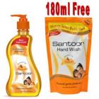 Santoor Hand Wash 250ml+180ml Refill Pack Free