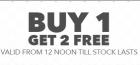 Buy 1 Get 2 Free