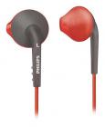 Philips ActionFit SHQ1200 Sports in-Ear Headphones (Orange and Grey)