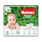 Huggies Nature Care Pants, Small Size Diaper Pants, 28 Count