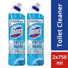 Domex Fresh Guard Ocean Fresh Disinfectant Toilet Cleaner, 750 ml (Pack of 2)