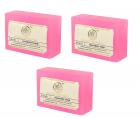Khadi Rosewater Soap, 125g (Pack of 3)