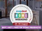 Buy 1 get 1 free on furniture,furnishing & decor