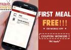 Get Your First Meal Free On Mobile App Only NO Minimum Amount Required (Max 150)