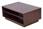 Trevi Amigo Coffee Table (Flower Wenge, Simple Shelf)