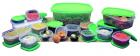 Princeware Container Combo Set, 17 Pieces, Green