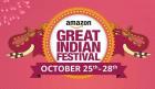 Great Indian Festival Sale 25th -28th Oct