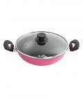 Pigeon Pink Non-stick Kadai - 2ltrs