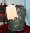 My Gift Booth Nylon 20 L Army Print Laundry Bag
