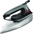 Maharaja Whiteline Classico 1000-Watt Dry Iron (Black and Silver)