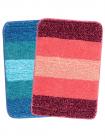 Saral Home Soft Microfiber Bathamat (Pack of 2, 35x50 cm)