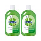 Dettol Disinfectant Multi-Purpose Liquid Lime Fresh- 500 ml(Pack of 2)