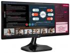 LG 25-inch (63.5 cm) UltraWide Multitasking Monitor with Full HD  (2560 x 1080) IPS Panel, HDMI Port, AMD Freesync - 25UM58 (Black)