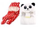 My Newborn Combo Of 2 Soft Flannel Baby Blanket Wrap,Red - Paackerpolka