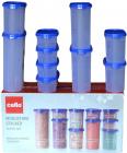 Cello - 600 ml, 1200 ml Plastic Multi-purpose Storage Container  (Pack of 10, Blue)