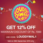 Flat 12% off