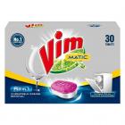 VIM Matic Dishwasher All In One Tablets, 30 Tablets